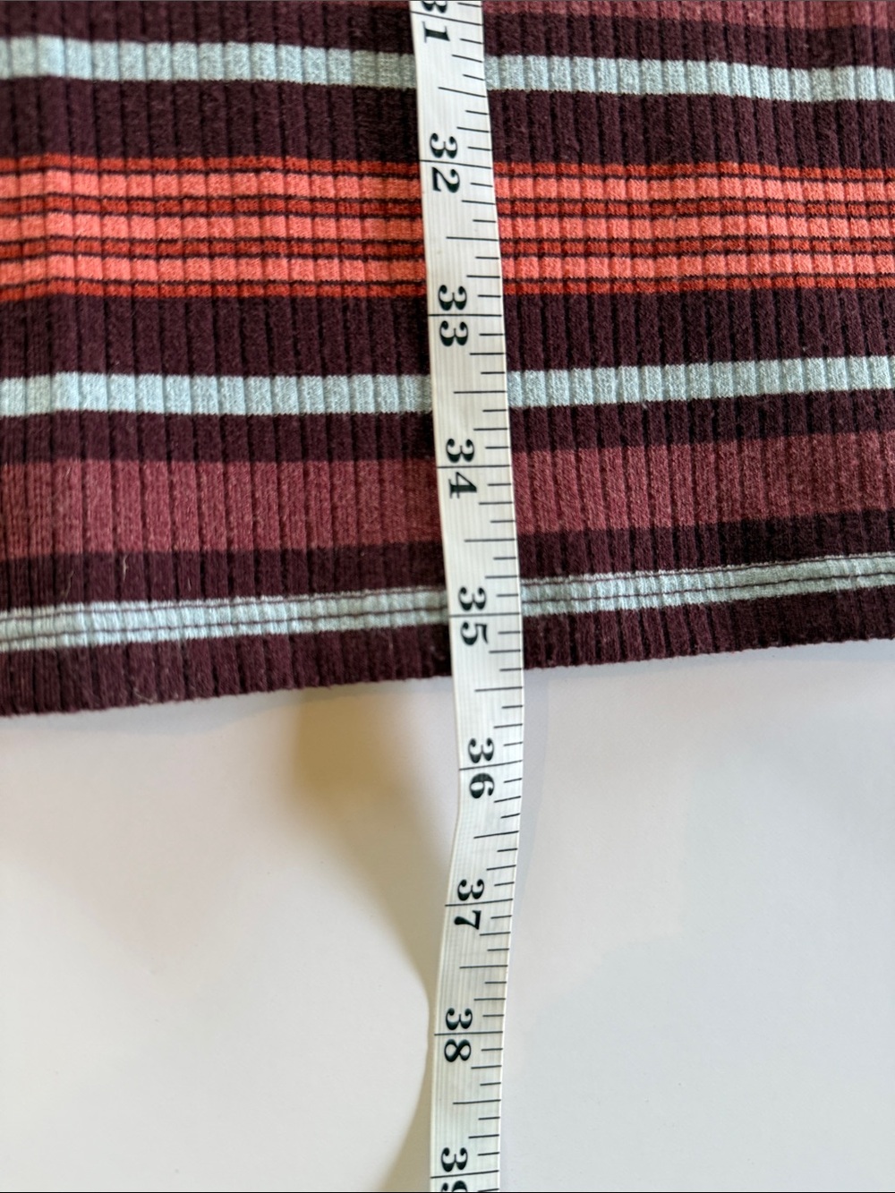 Urban Outfitters Short Sleeve Striped Ribbed Knit Bodycon Dress Size Medium - Picture 9 of 10